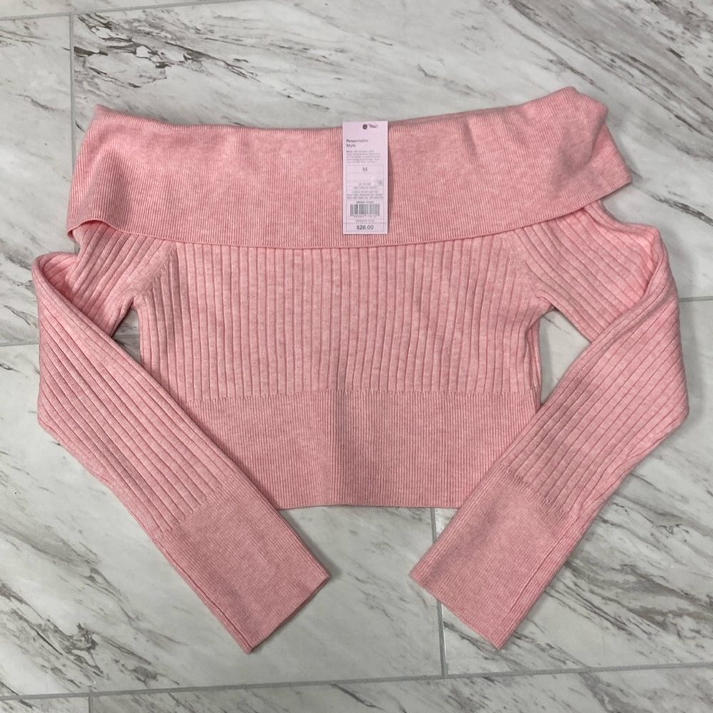 WILD FABLE Pink sweater